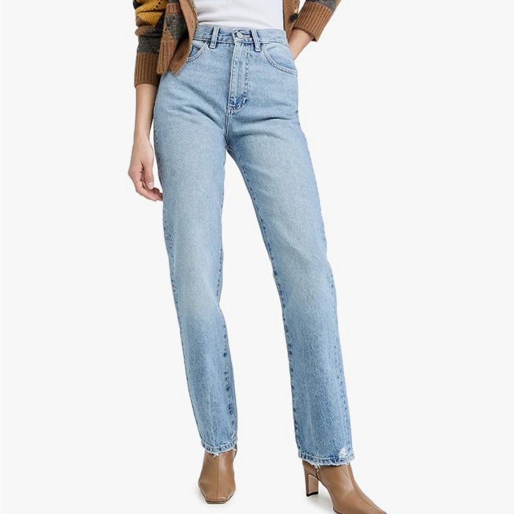 DL1961 Light Blue Straight Leg Jeans